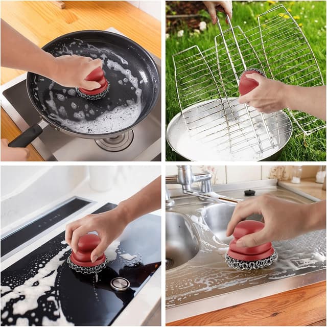 Thumbnail 3 de Beeptrum Cast Iron Pan Scrubber