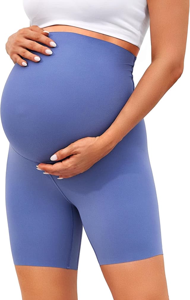 Thumbnail 6 de BAYDI Clouduxi Umstandsleggings kurz (High Waist) – blickdichte Schwangerschafts-Radlerhose bis ca. -15 cm