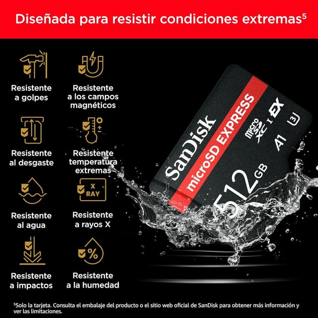 Thumbnail 4 de SanDisk microSD Express 512 GB