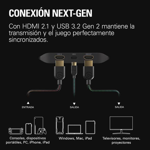 Thumbnail 3 de Elgato 4K X captura 4K144 para streaming 📷