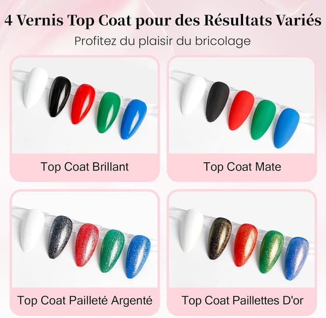 Thumbnail 6 de Kit vernis semi-permanent VANREESA 48 W avec lampe UV, ponceuse électrique et 35 couleurs