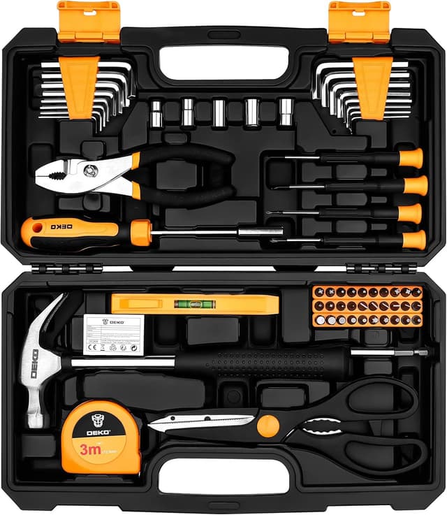 Imagen de DEKO Tool Kit Set 62-piece toolbox en OfertitasTOP