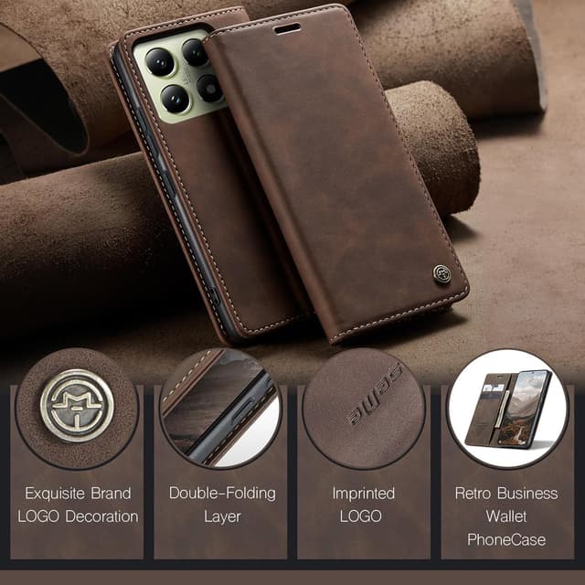 Thumbnail 2 de Monweicz Xiaomi 14T Hülle Premium Flip Case