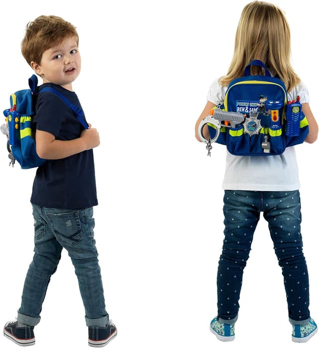 Detalle 2 de Theo Klein 8802 Zaino polizia 28 cm