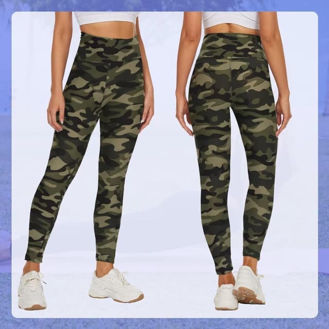 Detalle 2 de TNNZEET High Waist Leggings Damen mit 4-Wege-Stretch und sanfter Bauchkompression