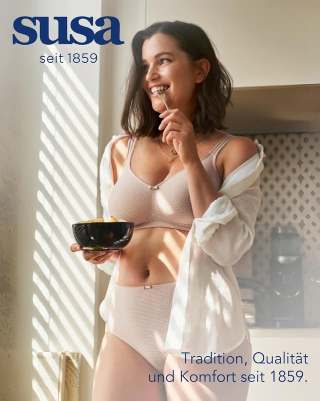 Thumbnail 6 de Susa Damen Print 8235 BH bügellos 46% Polyamid