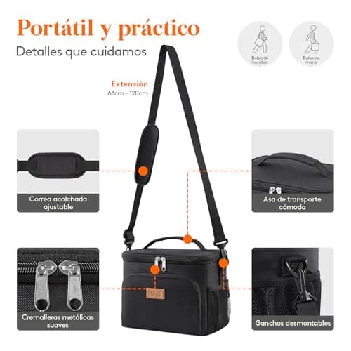 Thumbnail 5 de Lifewit Bolsa Termica 9L para Alimentos