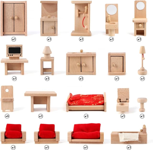 Thumbnail 2 de KABENFIS 5 Set accessori per casa delle bambole