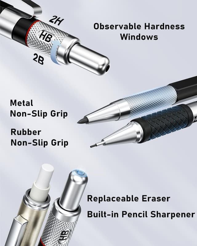 Thumbnail 6 de Four Candies 27PCS Art Mechanical Pencil Set