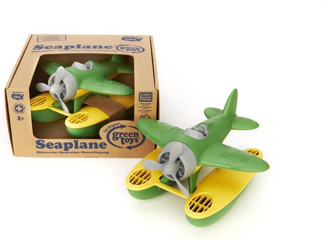 Thumbnail 4 de Green Toys Seaplane 9 x 9.5 x 6 inches Toy Plane