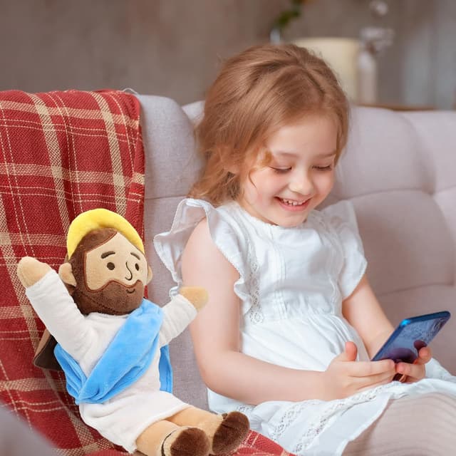 Thumbnail 6 de Yelakey 13" Jesus Plush Brown Jesus Plush