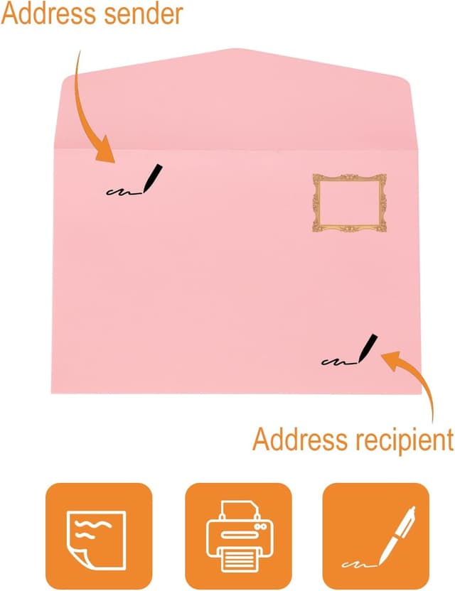 Thumbnail 4 de 40 Briefumschläge Bunt Mix 16 x 11cm