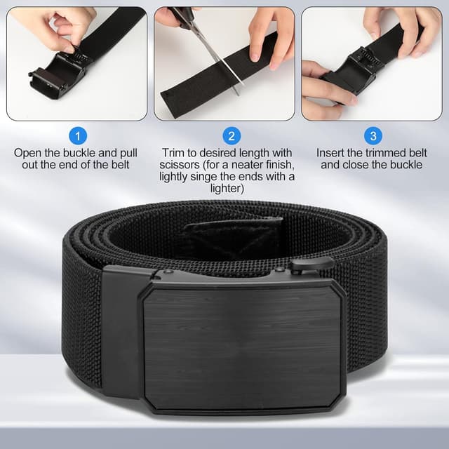 Thumbnail 5 de VINATO Cinturón Táctico Elástico 4 cm x 125 cm