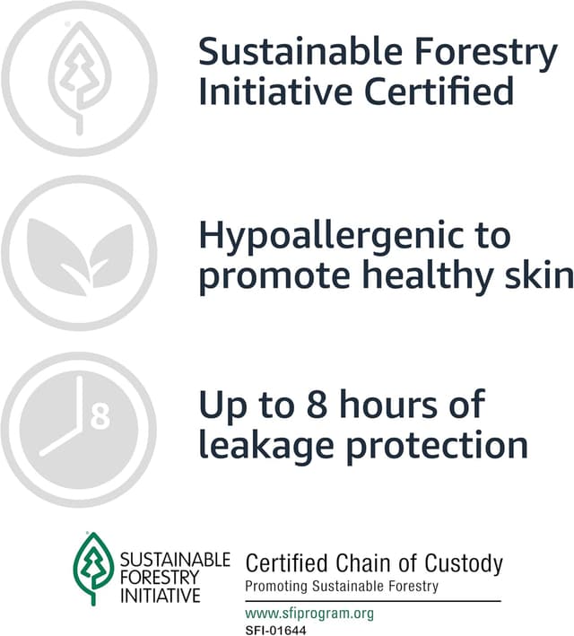 Thumbnail 4 de Amazon Basics Unisex Protective Underwear Extra Large 48 Count 🩲