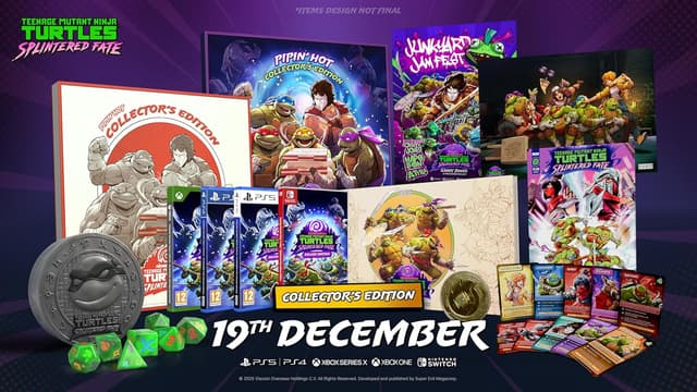 Detalle de Teenage Mutant Ninja Turtles Splintered Fate, PS5