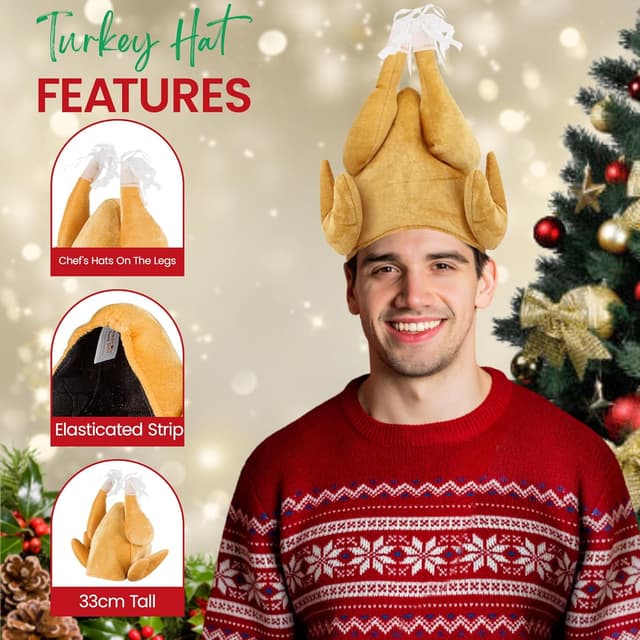 Thumbnail 3 de Novelty Christmas Hats pack 4-piece