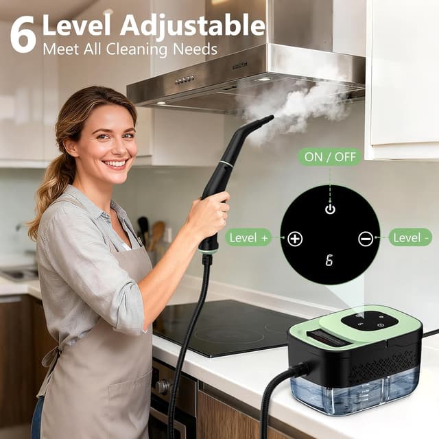 Detalle de Steam Cleaner Portable 1.25L Handheld 🧹