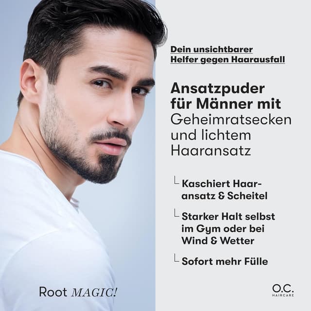 Detalle de Ansatzpuder für Haarverdichtung 9 Farben