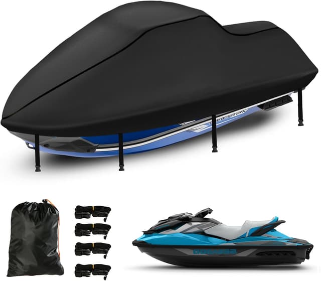 Detalle de 3 Seater Jet Ski Cover 420D, 120 in