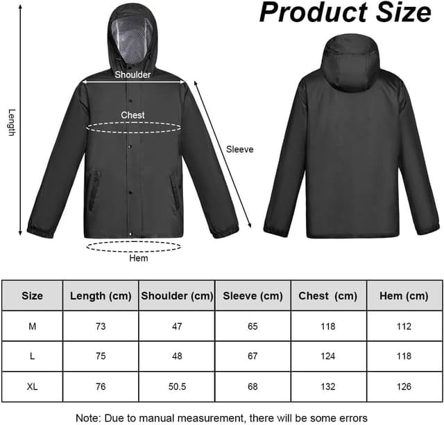 Detalle de Veste imperméable légère flintronic pour homme : ciré technique à capuche