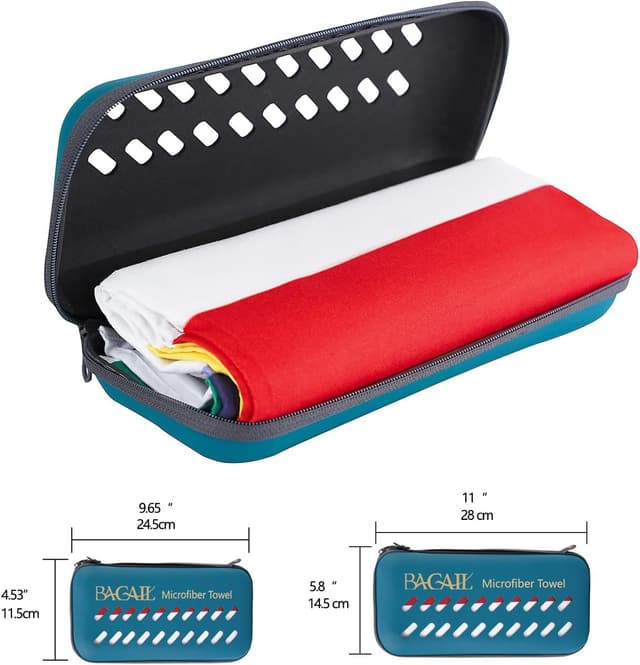 Detalle 2 de BAGAIL asciugamano microfibra 4x