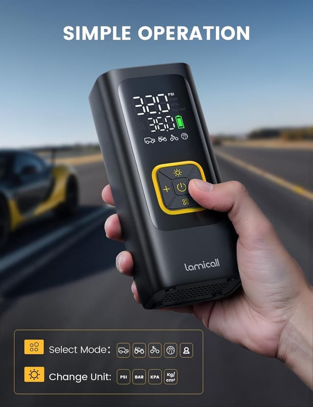 Thumbnail 4 de Lamicall Tire Inflator 150 PSI