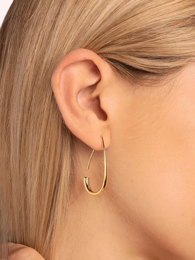 Thumbnail 1 de SINGULARU Orecchini Gota Arch 34,5×20 mm