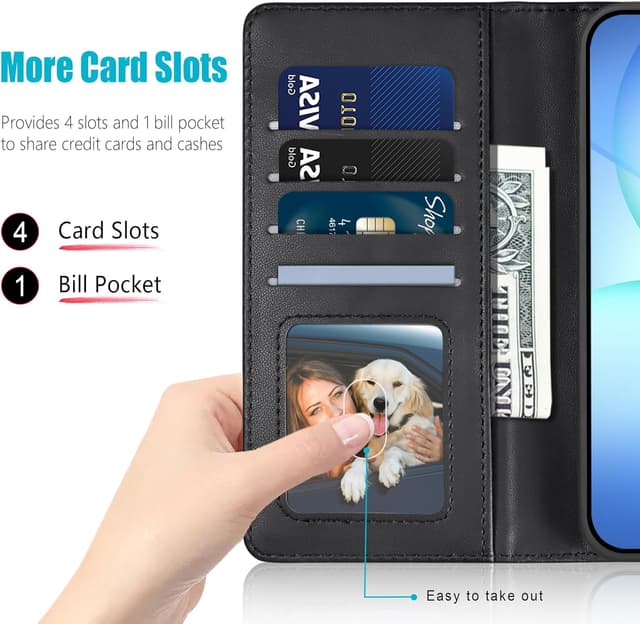 Detalle 2 de Kuafcase Samsung A17 Wallet Case 4 Card Slots