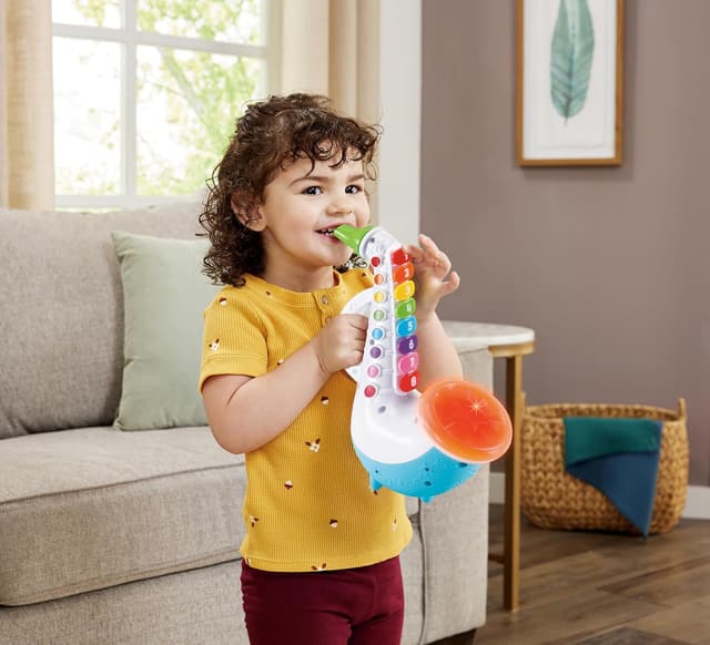 Thumbnail 3 de Leapfrog VTech - Saxofón Musical Interactivo 🎷 para Niños +18 Meses