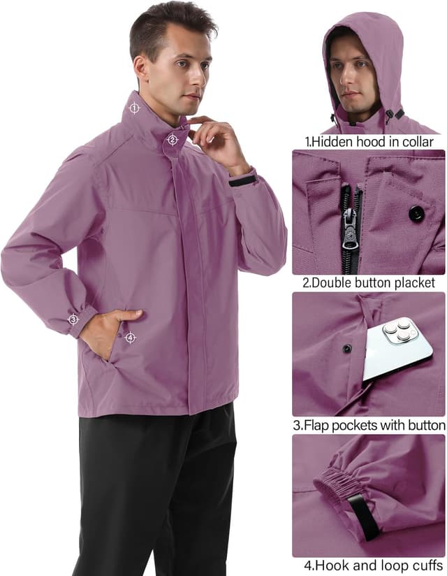 Thumbnail 1 de iCreek Rain Suit Waterproof 5000mm