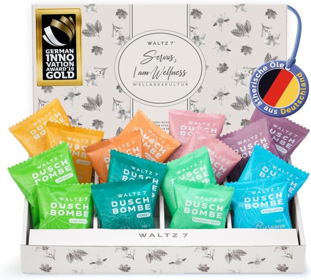 Detalle de WALTZ 7 Original Duschbomben 16 Stück