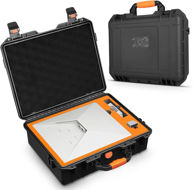 Detalle de MONOJOY IP67 Waterproof Hard Carrying Case for Starlink Mini (with Foam Insert)