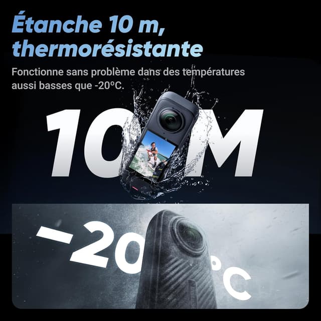 Thumbnail 6 de Insta360 X4 8K étanche, stabilisation 360°