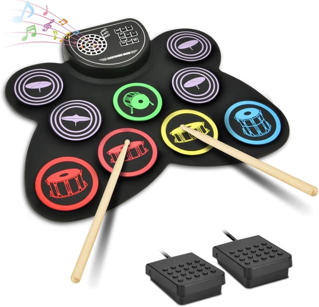 Detalle de OFFCUP Batterie électronique 9 pads 🥁