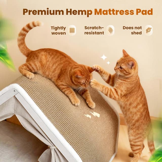 Detalle 2 de Katzenzelt Sisal Kratzhaus 50 cm