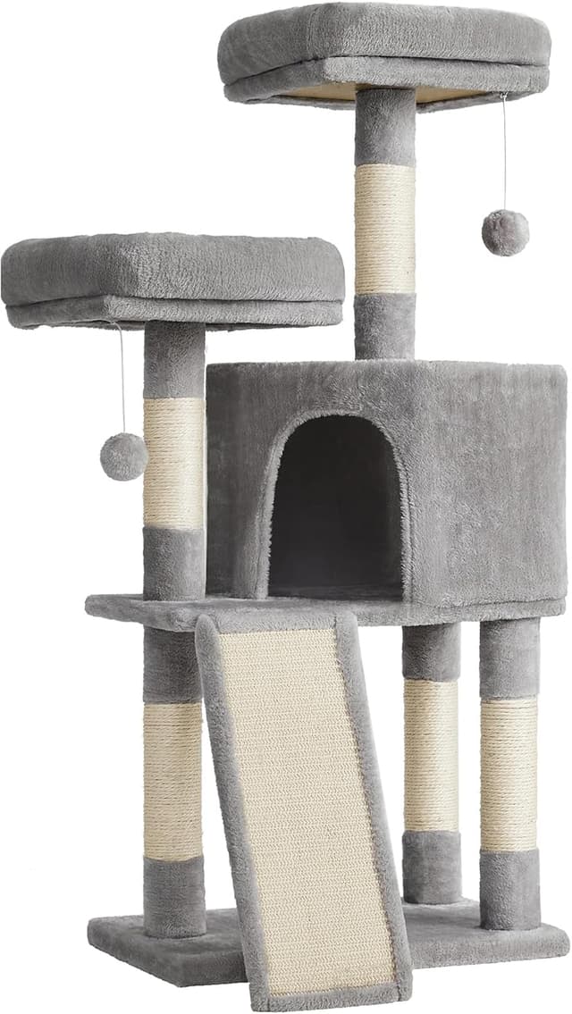 Imagen de Feandrea Arbre à Chat 115 cm Gris en OfertitasTOP