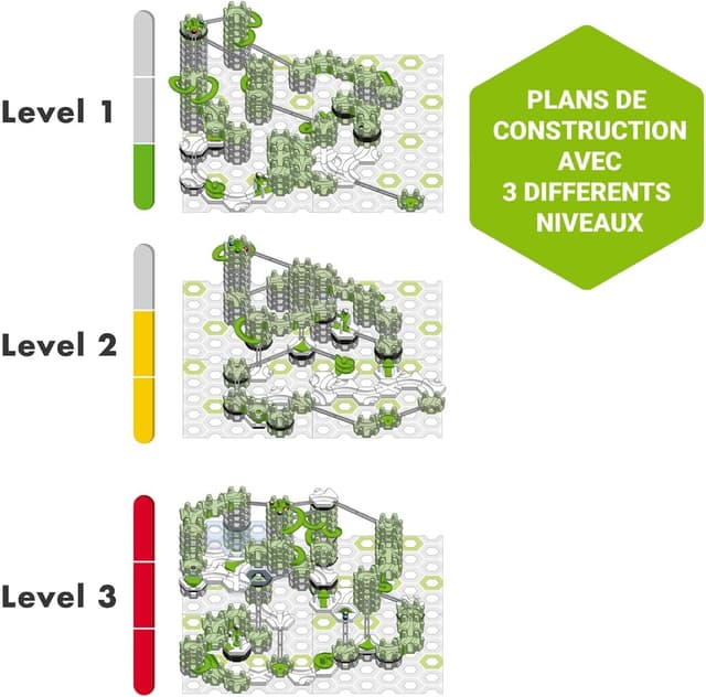 Detalle 2 de GraviTrax Action Set Skytrax XL 200 pièces