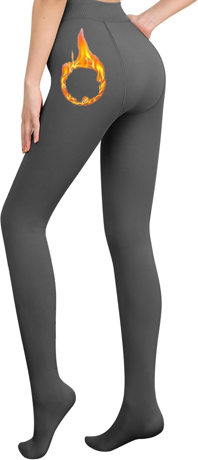 Thumbnail 6 de Libella collant termico donna con fodera interna invernale caldo coprente, treggings senza cuciture e vita alta