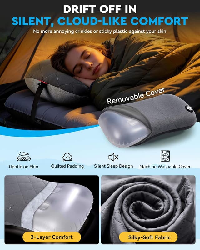 Detalle de Hikenture Ultralight Camping Pillow