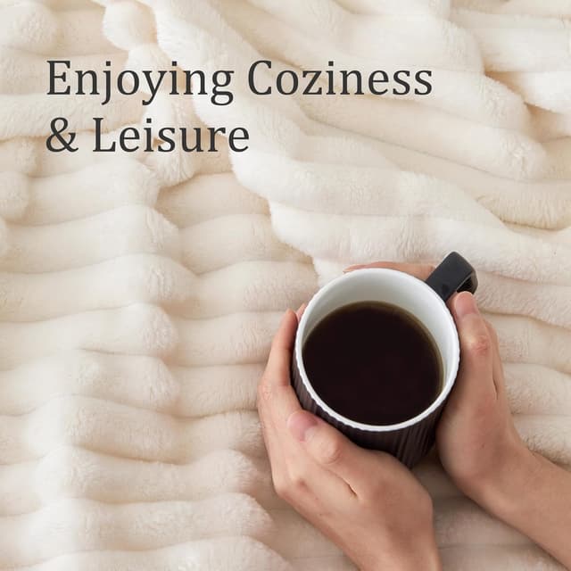 Detalle 2 de BEDELITE Fleece Throw Blanket 50"x60" ๐