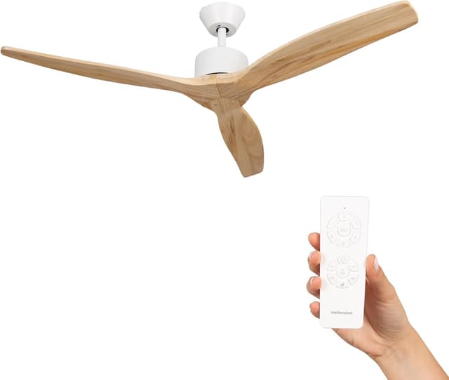 Imagen de Mellerware Ventilador de Techo DC 30W con Mando y Luz🌬 en OfertitasTOP