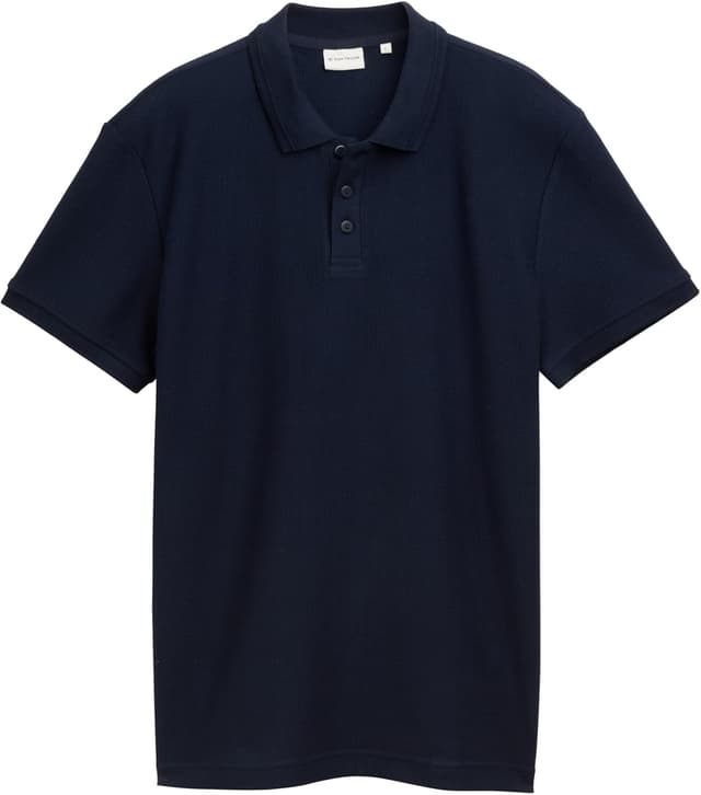 Detalle de Polo uomo TOM TAILOR 1045708 in cotone a tinta unita