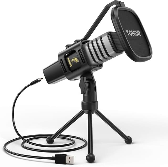 Imagen de TONOR TC30 Micrófono USB Cardioide para Streaming y Podcasts 🎙 en OfertitasTOP