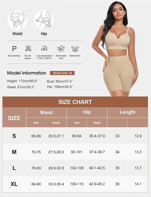 Thumbnail 6 de Niwicee Bragas Levanta Glúteos Mujer