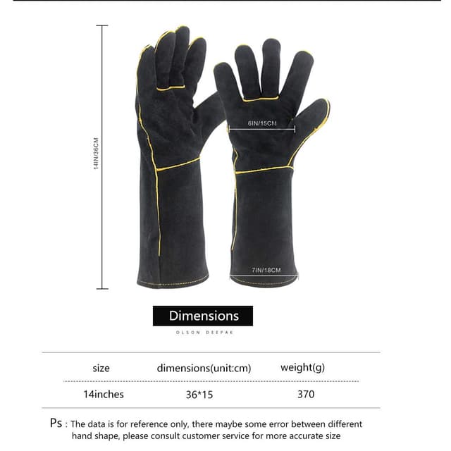 Thumbnail 6 de OLSON DEEPAK Leather Heat Resistant Gloves 14