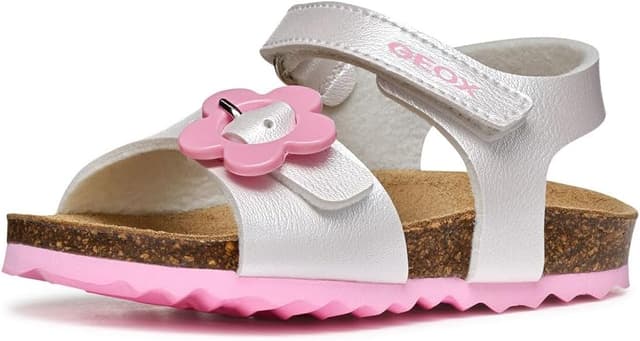 Detalle de Geox Baby Mädchen-Sandale Chalki GirlSandal – leichtes Sandalenset für warme Tage