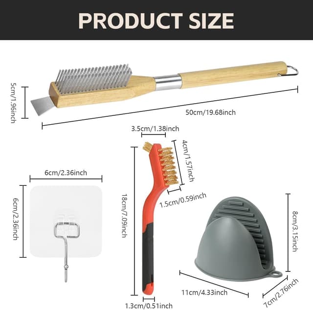 Thumbnail 1 de OFFCUP Spazzola da forno per pizza 50 cm 🍕