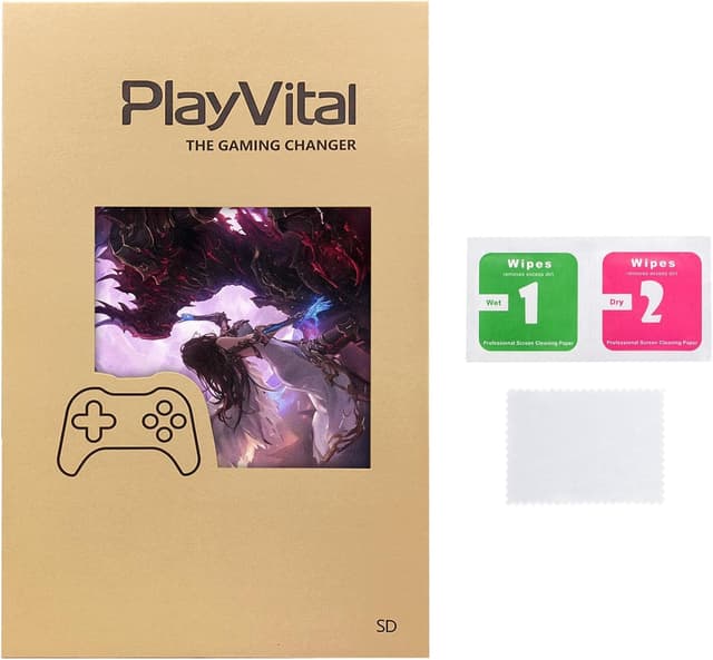 Thumbnail 6 de playvital Custom Stickers for Steam Deck LCD – full protective skin decal set (Angel's Grace)