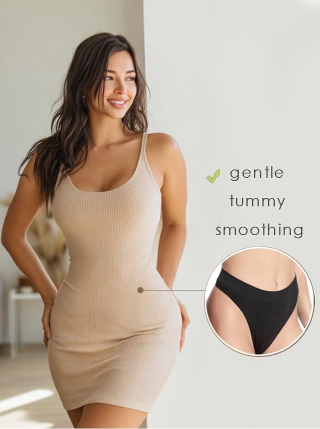 Detalle 2 de GRANKEE String Tanga High Waist 6er-Multipack