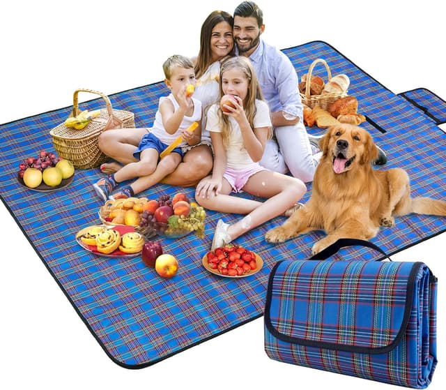 Detalle de SOMIYAMI picnic blanket 150 x 200 cm